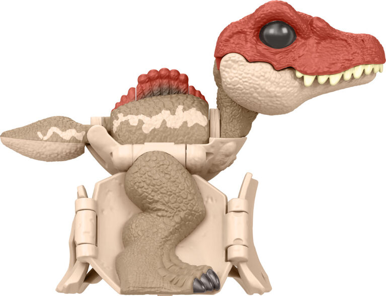 Jurassic World Egg to Spinosaurus Dinosaur Transforming Toy Hidden Hatchers