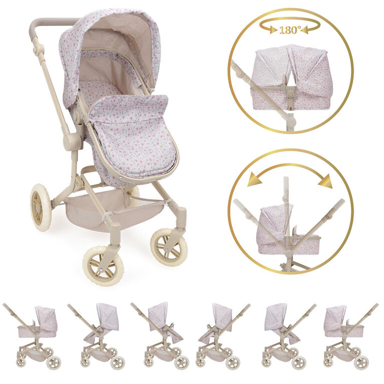 City Park 2 in1 Doll Stroller, Little Flora