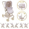 City Park 2 in1 Doll Stroller, Little Flora