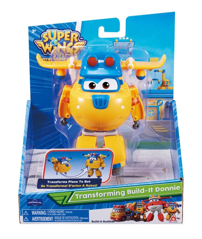 Super Wings - Transforming Construction Donnie - English Edition