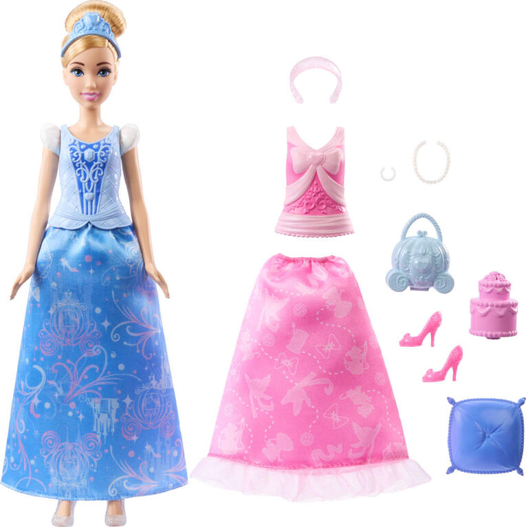 Disney Princess 2-in-1 Stories Fashion Doll