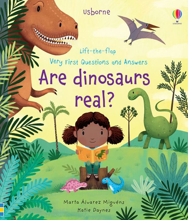 Very First Questions And Answers: Are Dinosaurs Real? - Édition anglaise