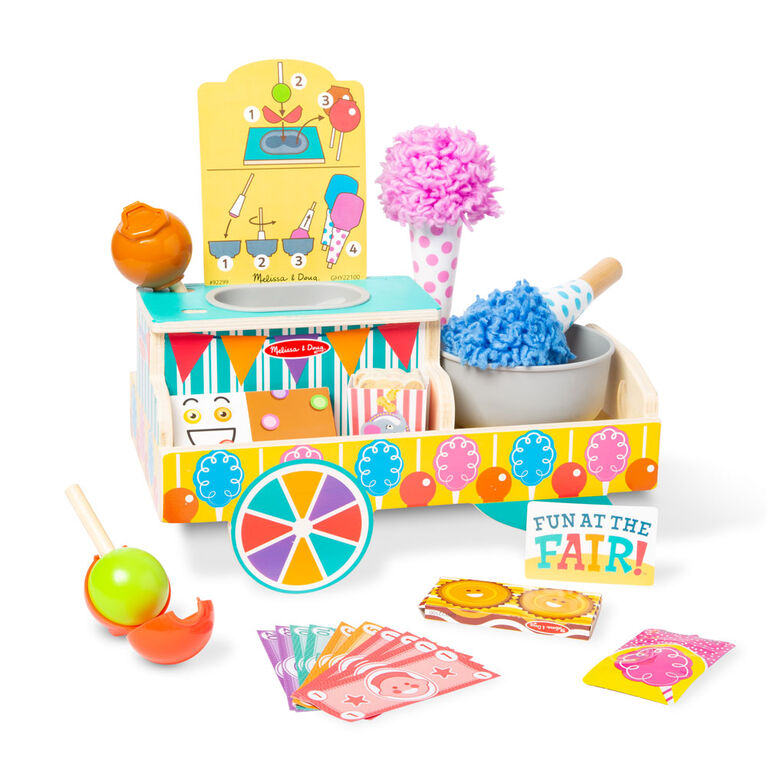 Melissa and Doug - Fun at the Fair Carnival Candy Play Set