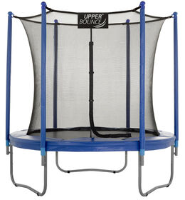 Upper Bounce 7.5 FT. Trampoline & Enclosure Set equipped with the New "EASY ASSEMBLE FEATURE" 