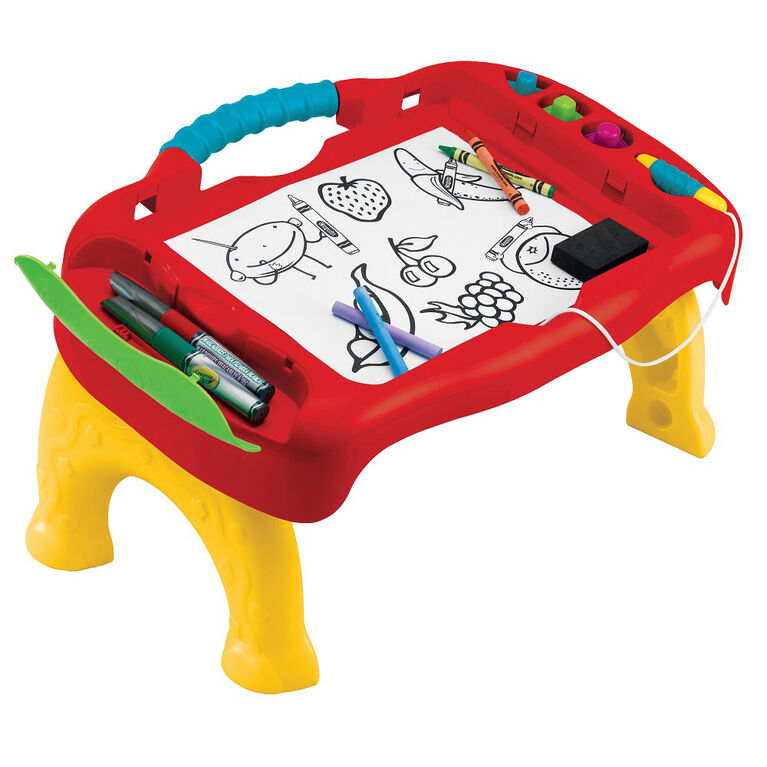 CRAYOLA  Table de voyage Dessiner<br>et Griffonner