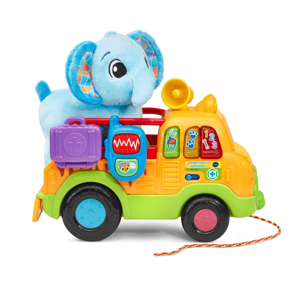 VTech Learn & Rescue Elephant Truck - French Edition