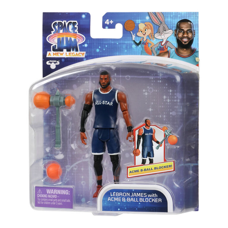 Space Jam S1 Ballers Fig Pack - Lebron With Acme B-Ball Blocker - English Edition