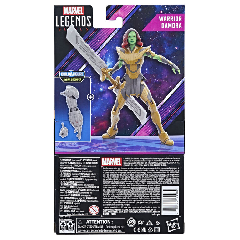 Hasbro Marvel Legends Series Warrior Gamora, What If...? Marvel Legends Action Figures, 6 Inch