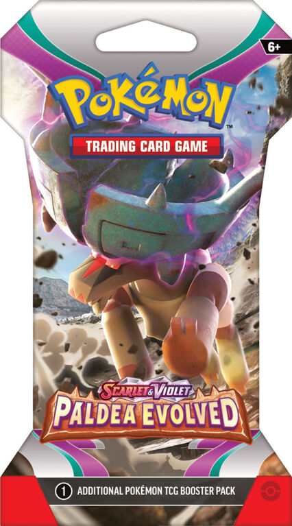 Booster et protège-cartes Pokémon Écarlate et Violet Évolutions à