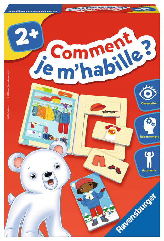 Ravensburger! How do I dress? Game - French Edition