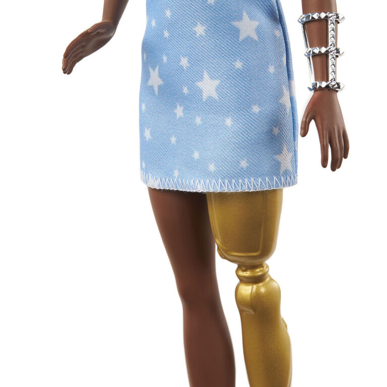 Barbie Fashionistas Doll #146 - Star-Print Dress