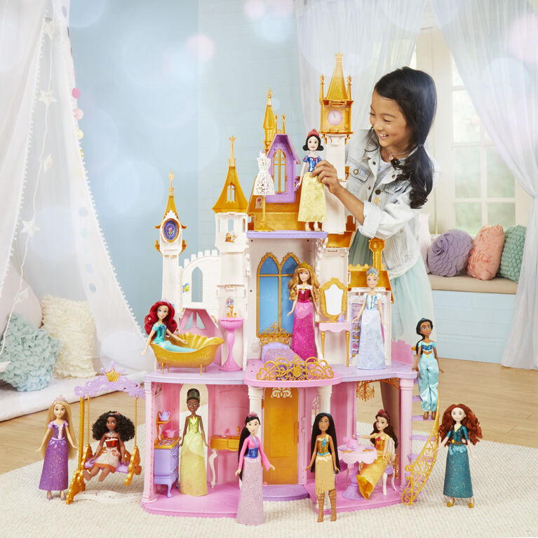 Disney Princess Ultimate Celebration Castle, Doll House with Furniture and Accessories