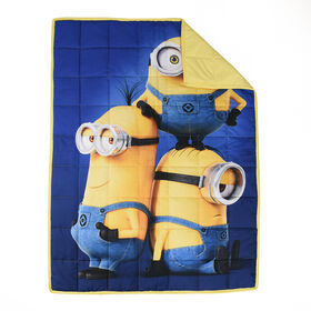 Despicable Me Minions Kids Weighted Blanket (36 x 48 inches), 5lbs
