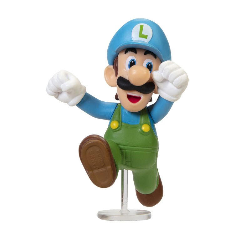 Nintendo 2.5 Inch Figure - Ice Running Luigi