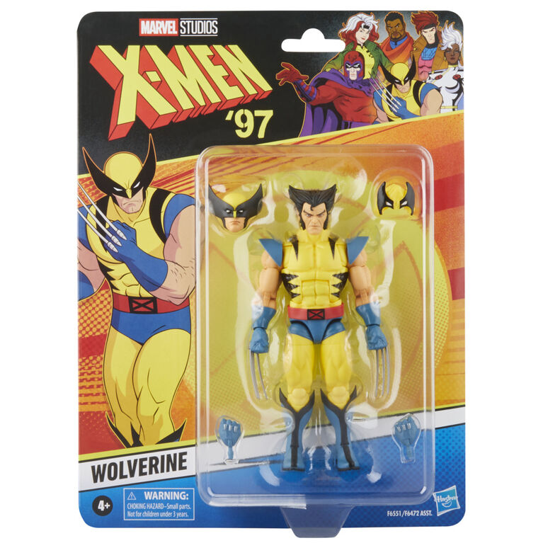 Hasbro Marvel Legends Series Wolverine, X-Men '97 6 Inch Marvel Legends Action Figures