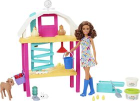 Barbie - Ferme d'oeufs Cueillette et d&eacute;couverte​