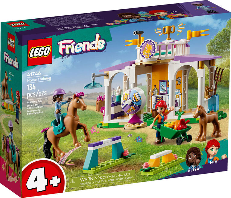 LEGO Friends Horse Training 41746 Building Toy Set (134 Pieces)