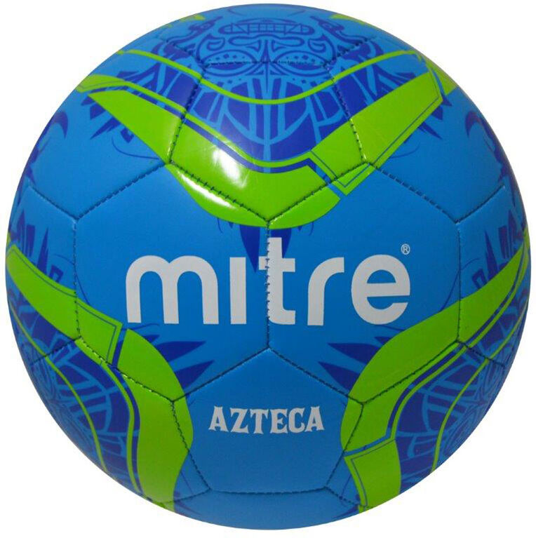 ballon de soccer azteca bleu #4 de mitre