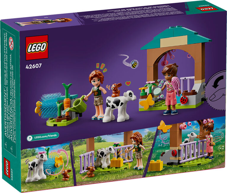 Jouet LEGO Friends L'étable du bébé vache de Autumn 42607