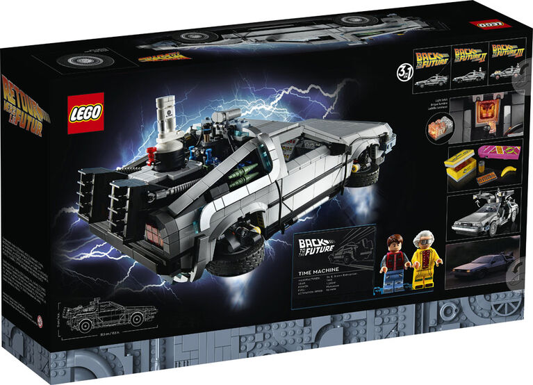 Nom de Zeus! La DeLorean de Retour vers le Futur en LEGO est maintenant en  stock [PHOTOS]