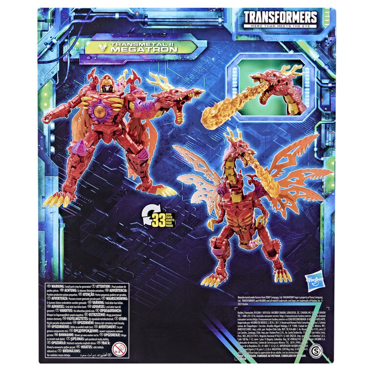 Transformers Legacy Evolution Leader Transmetal II Megatron 8.5 Inch Action Figure
