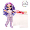 Rainbow High Jr High PJ Party Violet (Purple) 9" Posable Doll