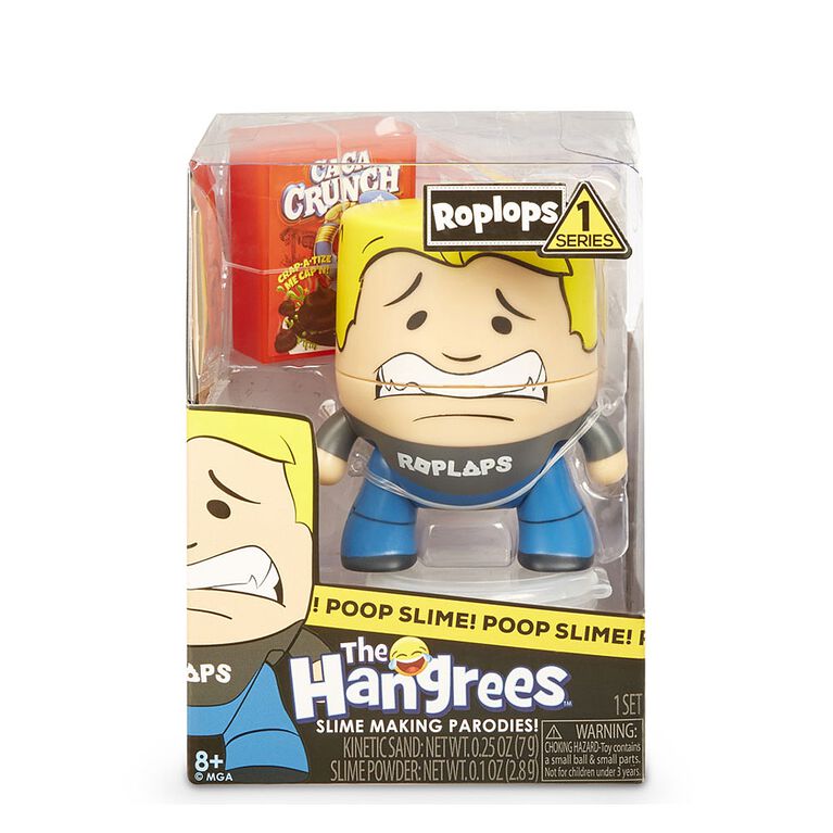 The Hangrees Roplops Collectible Parody Figure with Slime