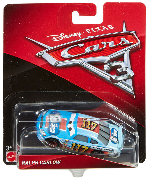 Disney Pixar Cars 3 Ralph Carlow Die-cast Vehicle - English Edition