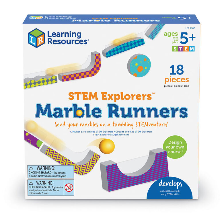 STEM Explorers Marble Runners - English Edition