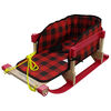 Era Streamridge Alpine Slasher Sleigh With Security Belt And Plaid Pad