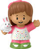 Fisher-Price Little People Mia with Bunny Figure for Toddlers & Preschool Kids