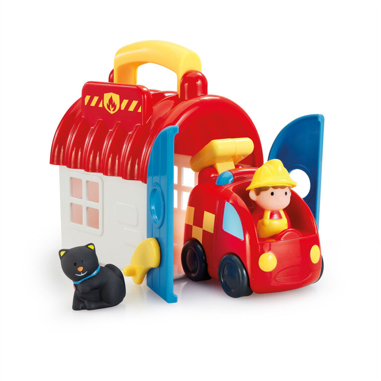 Early Learning Centre Happyland Take and Go Fire Station - R Exclusive