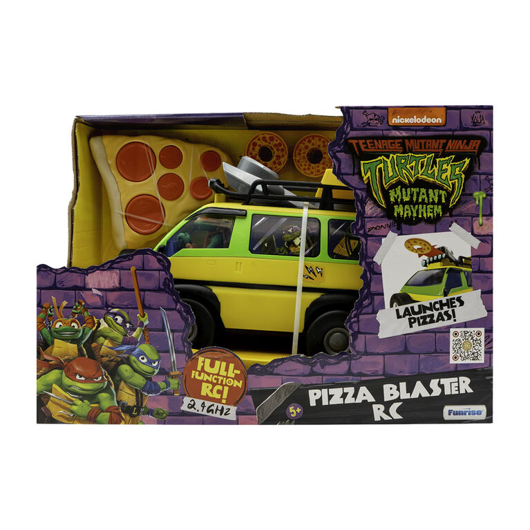 Teenage Mutant Ninja Turtles - Pizza Blaster Van Rc (Movie)