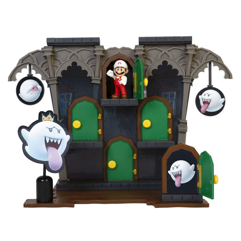 Super Mario DLX Boo Mansion Playset