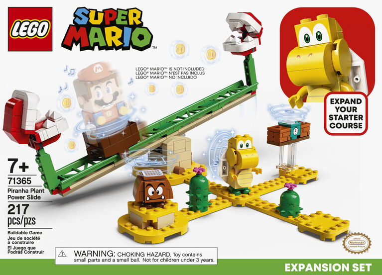 Lego Super Mario Piranha Plant Power Slide Expansion Set 71365 Toys R Us Canada