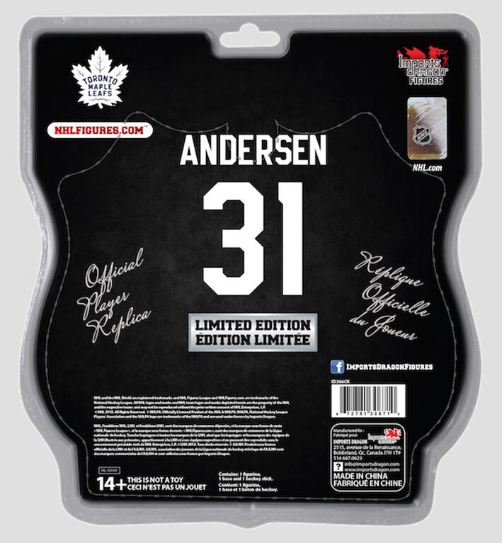 Frederik Andersen Toronto Maple Leafs 6" NHL Figures