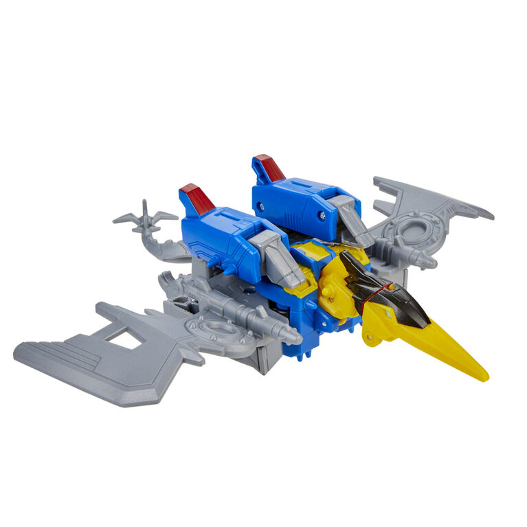 Transformers Bumblebee Cyberverse Adventures Dinobots Unite Toys Dino Combiners Bumbleswoop 2-Pack Action Figures, Ages 6 and Up, 4.5-inch