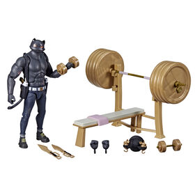 Hasbro Fortnite Victory Royale Series Meowscles (Shadow) Deluxe Pack Collectible Action Figure with Accessories - 6-inch