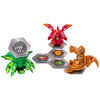 Bakugan Starter Pack 3-Pack, Ventus Krakelios, Collectible Transforming Creatures