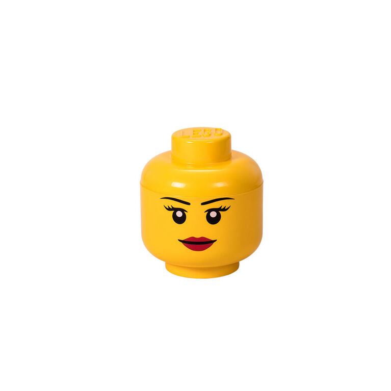Tete de Rangement LEGO Petite Fille