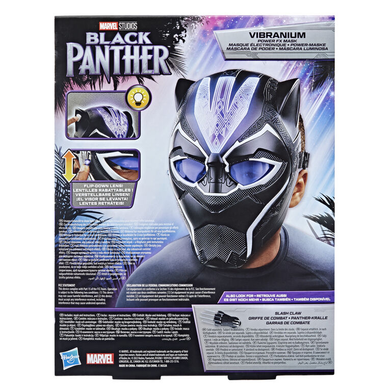 Marvel Black Panther Marvel Studios Legacy Collection Black Panther Masque électronique Vibranium