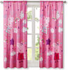 Peppa Pig Window Curtains for Kids, Set of 2 Panels