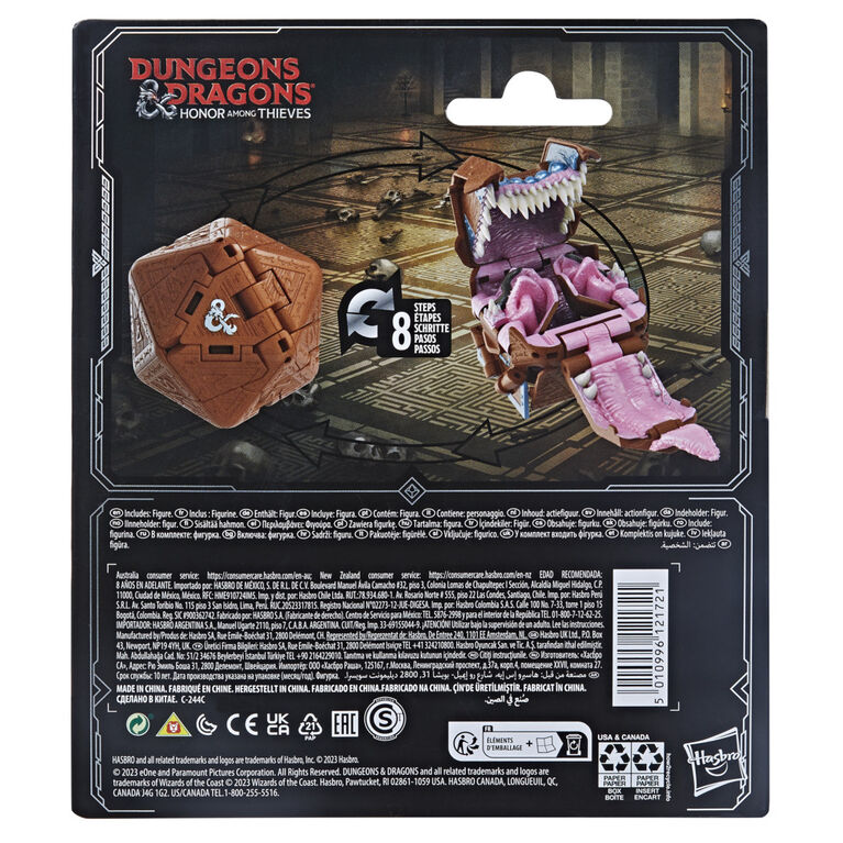 Dungeons and Dragons L'Honneur des voleurs, monstre-dé Dicelings DandD, figurine de collection mimique