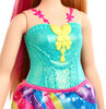 Poupée Barbie Princesse Barbie Dreamtopia, avec mèche rose