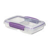 Sistema To Go Small Split Food Snack Container, 350 mL, Colour May Vary, 1 Pack