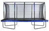 Upper Bounce Easy Assemble Mega 8' X 14' Rectangular Trampoline, with Fiber Flex Enclosure System