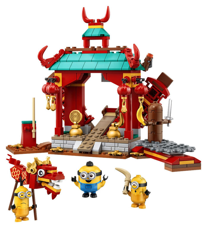 LEGO Minions Le combat de kung-fu des Minions 75550 (310 pièces)