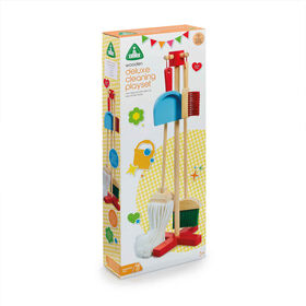 Early Learning Centre Wooden Deluxe Cleaning Playset - English Edition - R Exclusive