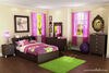 Spark 6-Drawer Double Dresser- Chocolate