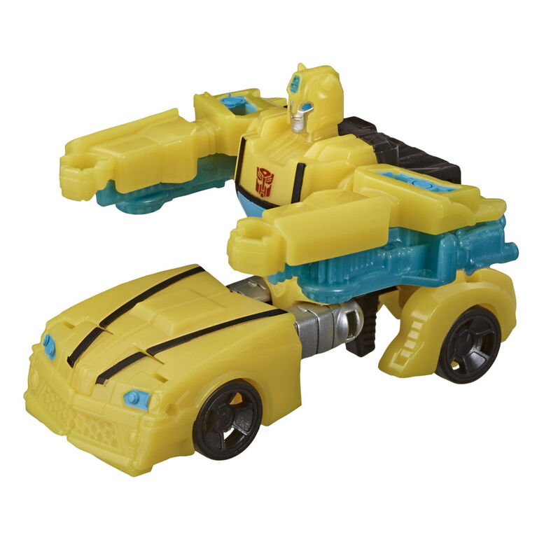 Jouets Transformers Cyberverse Action Attackers, figurine Bumblebee classe éclaireur, taille de 9,5 cm